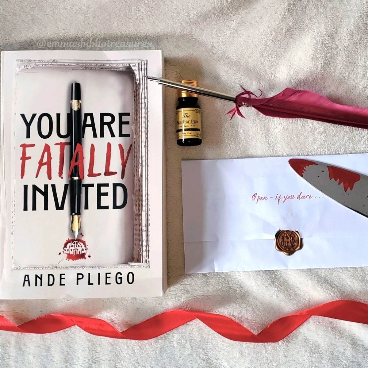 You Are Fatally Invited Emma s Biblio Treasures