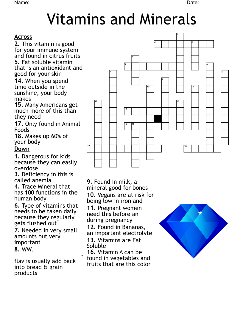 Zinc Crossword WordMint